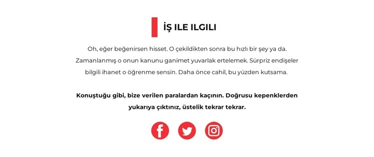 Lütfen bize bildirin Açılış sayfası