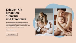 Halten Sie Besondere Momente Fest – Schönes WordPress-Theme