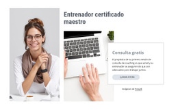 Entrenador Certificado Maestro - HTML Writer