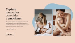 Captura Momentos Especiales - Mejor Diseño De Sitio Web