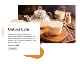 Ontbijtcafé - Persoonlijk Websitesjabloon