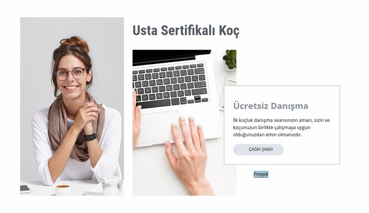 Usta Sertifikalı Koç HTML Şablonu