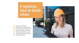 Ideas De Diseño Urbano - Plantilla Personalizable