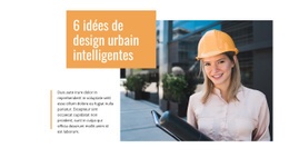 Idées De Design Urbain - Modèle HTML5 De Fonctionnalité