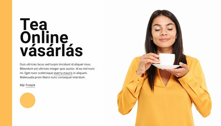 Tea bolt online CSS sablon