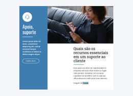 Suporte Para Chat Ao Vivo - Design Definitivo Do Site