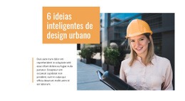 Ideias De Design Urbano - Download De Modelo HTML