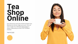 Tea Shop Online Templates Free