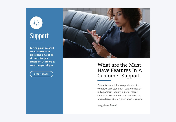 Live Chat Support Website Builder Software