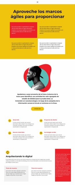Pagina Brillante - Página De Destino Personalizada