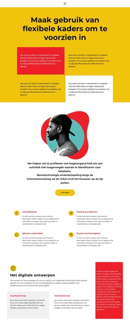 Heldere Pagina - Websjabloon