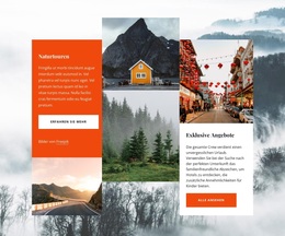 Norwegen Erfahrungen – Benutzerdefiniertes WordPress-Theme