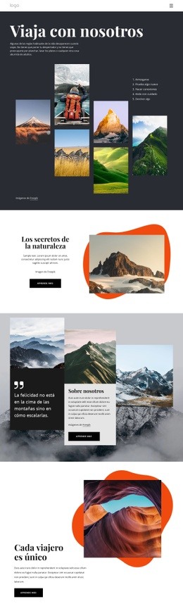 Agencia De Viajes Local Y Especializada: Creador De Sitios Web Fácil De Usar