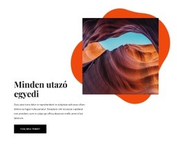 Egyedülálló Utazási Élmények - Ingyenes Webhelytervezés