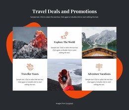 Exclusive WordPress Page Builder For Travel Deals