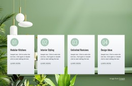 Home and interior design - CSS Template by Nicepage
