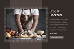 Brot & Bäckerei - Benutzerdefinierter Website-Builder