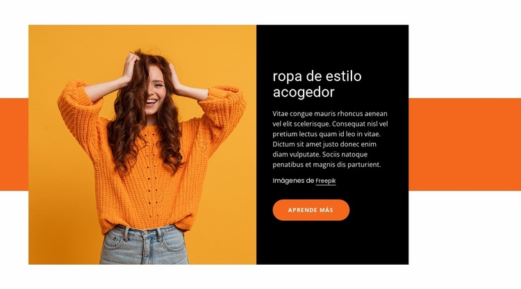 acogedor y ropa Plantilla Joomla