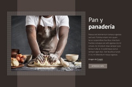 Pan Y Panadería - Plantilla De Sitio Web Gratuita