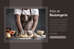 Pain Et Boulangerie - Conception De Sites Web