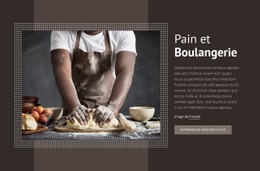 Modèle HTML5 Exclusif Pour Pain Et Boulangerie