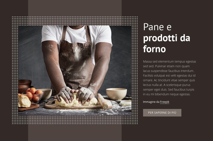 Pane e prodotti da forno Modello