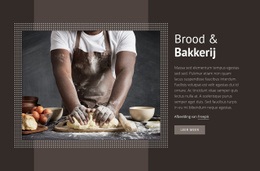 Brood En Bakkerij - HTML-Paginasjabloon