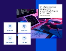 Programming Templates | Nicepage