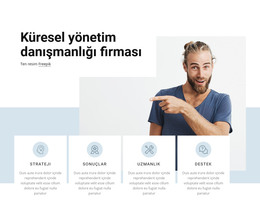 Küresel Yönetim Için HTML Sayfa Tasarımı