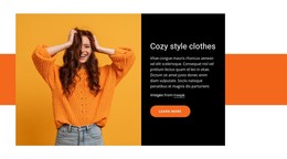 Cozy And Clothes - Functionality WordPress Theme