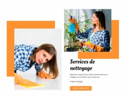 Services De Nettoyage – Modèles De Conception De Sites Web