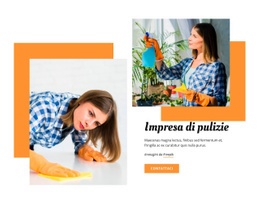 Impresa Di Pulizie - Bellissimo Modello HTML5