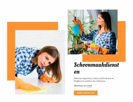 Premium Websitebouwer Voor Schoonmaakdiensten