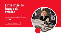 Entreprise De Lavage De Voitures Pages D'Accueil