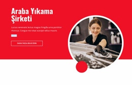 Oto Yıkama Şirketi - Joomla Web Sitesi Şablonu