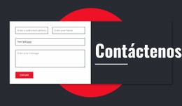Formulario De Contacto Manimalista