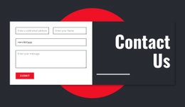 Manimalistic Contact Form - Professional Html Code