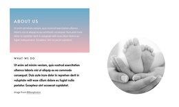 Text Block Woth Gradient - Joomla Template For Any Device