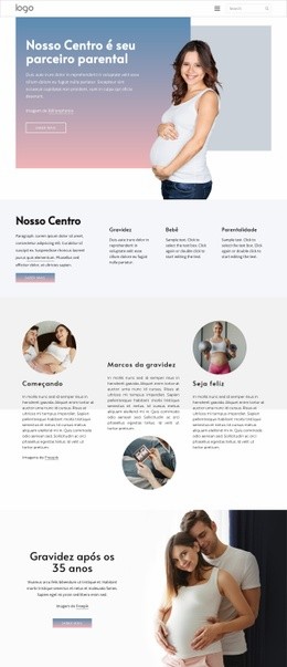 O Centro De Gravidez - HTML Page Creator