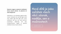 Text Na Pozadí S Přechodem – Bezplatné Šablony