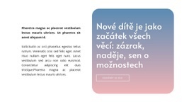 Text Na Pozadí S Přechodem – Osobní Šablony Webových Stránek