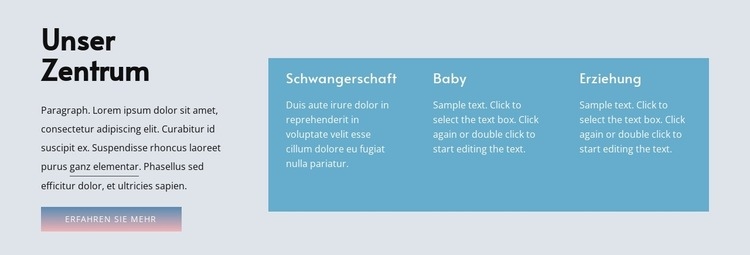 Text- und Rasterwiederholer HTML Website Builder