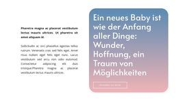 Text Auf Hintergrund Mit Farbverlauf - Persönliche Website-Vorlagen