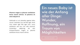 Text Auf Hintergrund Mit Farbverlauf – Kreatives, Vielseitiges WordPress-Theme