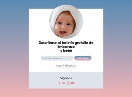 Boletín Gratuito De Embarazo Y Bebé. Boletín De Correo Electrónico