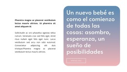 Texto Sobre Fondo Degradado: Plantilla HTML5 Adaptable