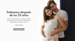 Embarazo Después De Los 35 Años Plantillas Html5 Responsivas Gratuitas