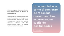 Texto Sobre Fondo Degradado - Plantillas De Sitios Web Personales