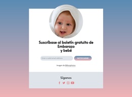 Boletín Gratuito De Embarazo Y Bebé.