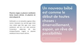 Texte Sur Fond Dégradé - Inspiration Pour Une Maquette De Site Web